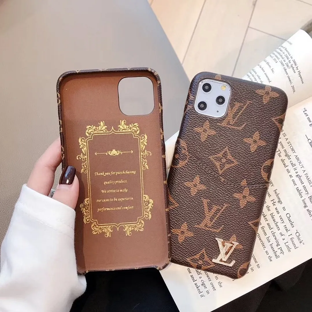 LV+GUCCI 斜插卡手机壳