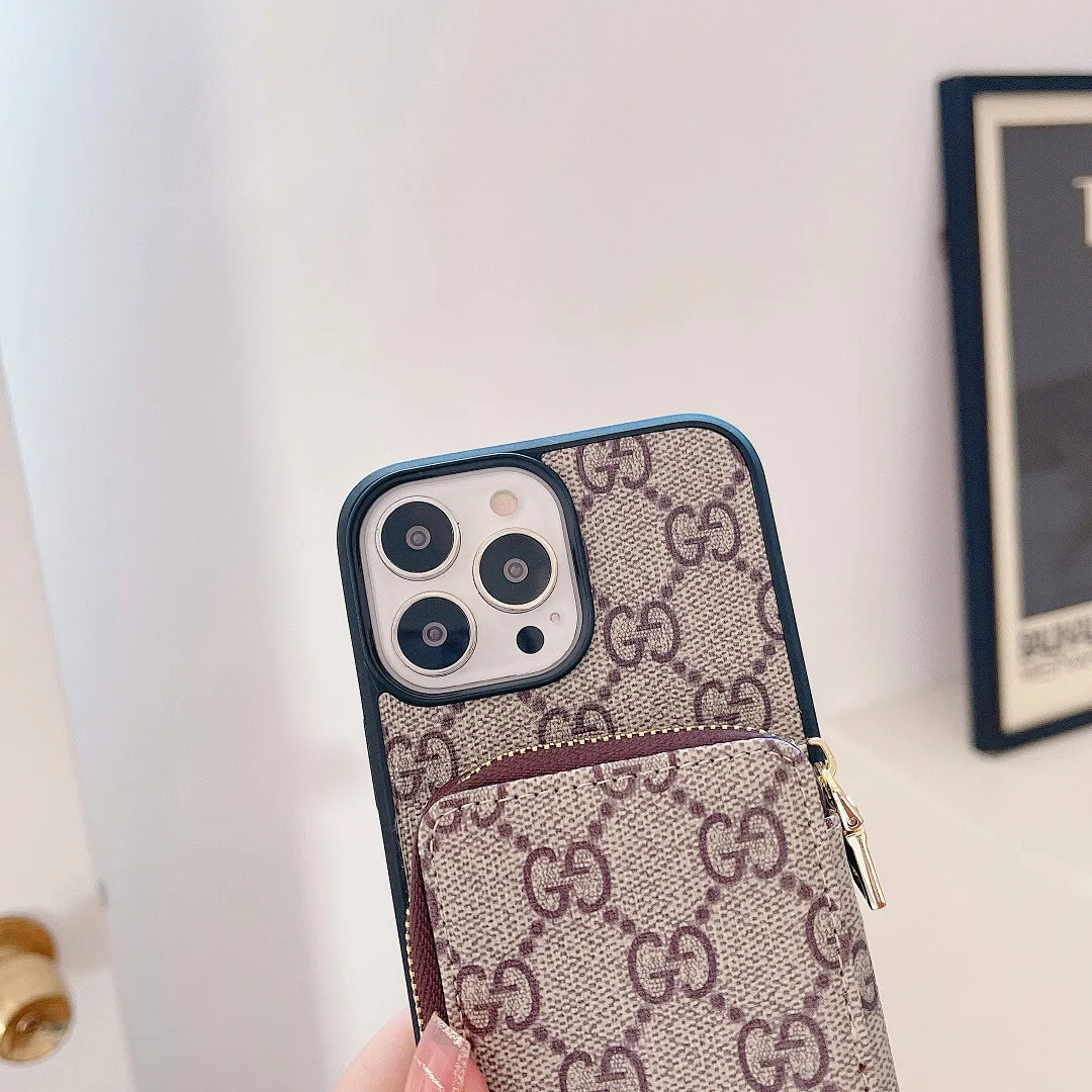 LV斜挎拉链卡包壳