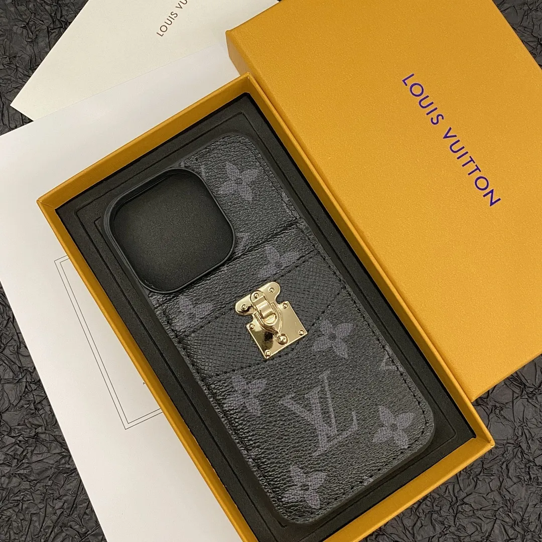 壳 LV 锁扣 盖头卡包壳