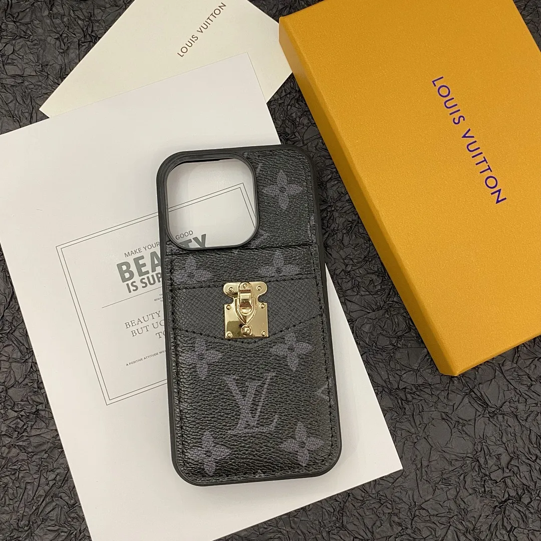 壳 LV 锁扣 盖头卡包壳