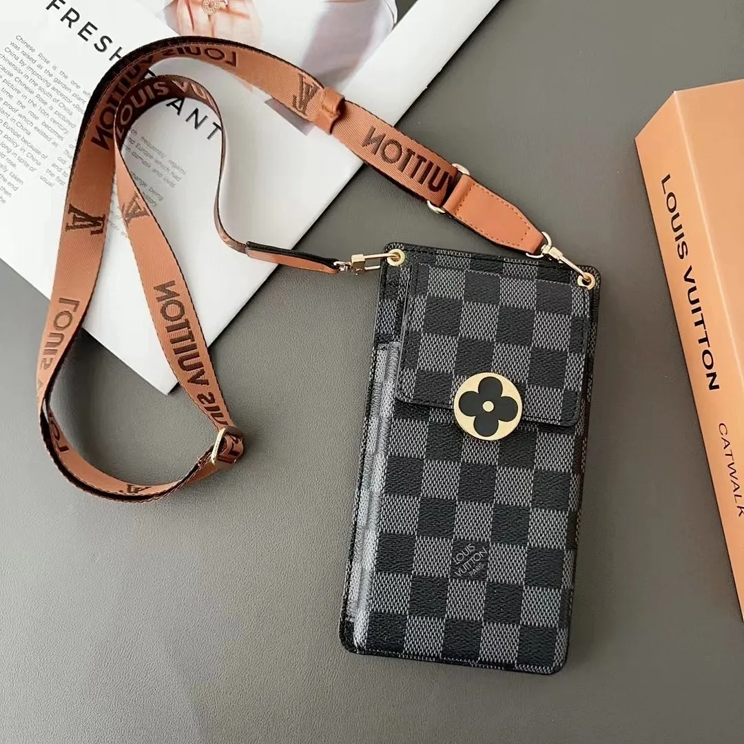 LV 老花包包，手机包