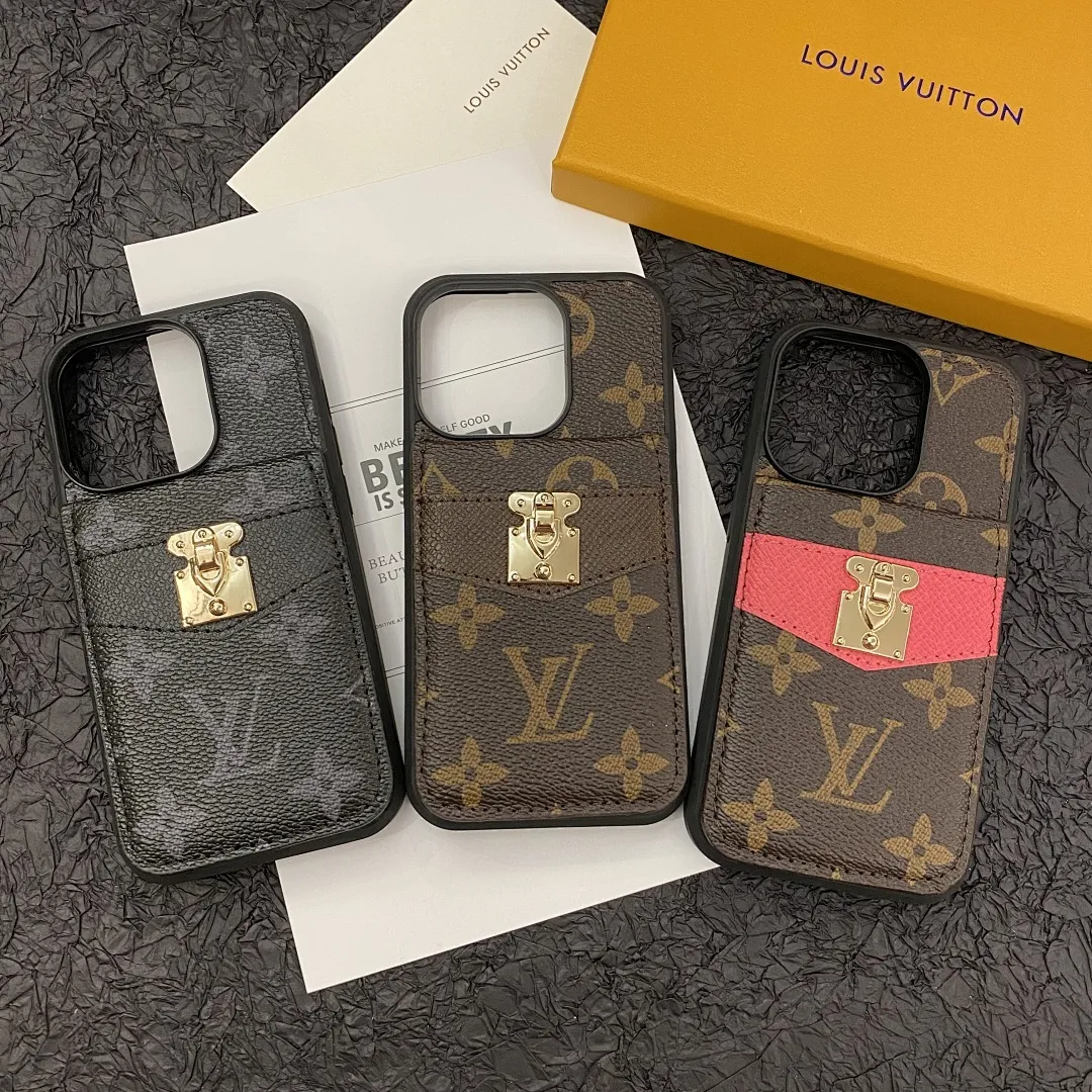 壳 LV 锁扣 盖头卡包壳