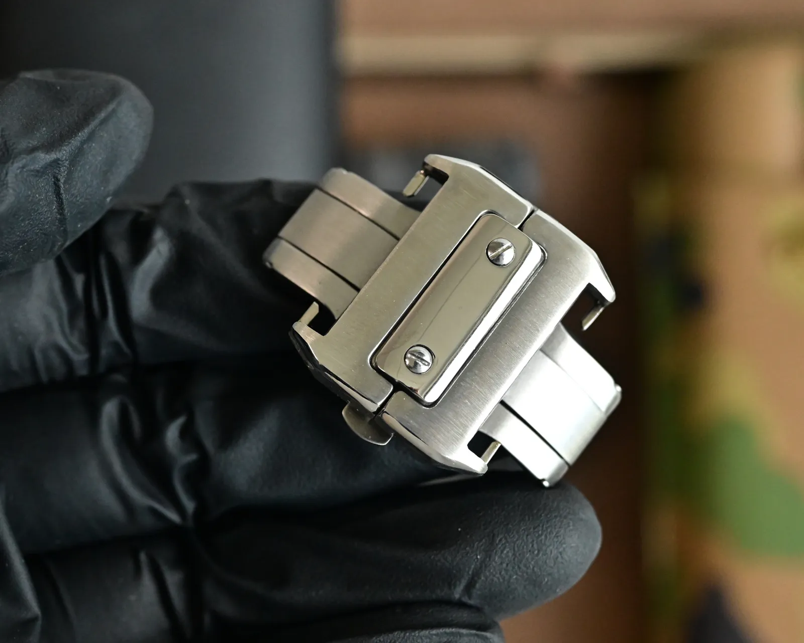 800 🎩卡地亚CARTIER 山度士满钻系列39mm*13mm石英机芯 高强度蓝光玻璃 头层牛皮带 原装扣 经典的壳形 永恒的山度士