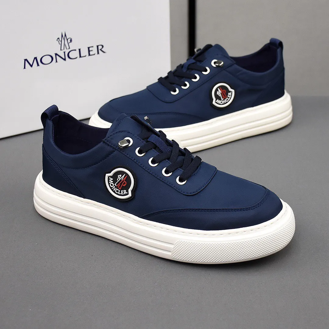 PP190👟👟👟Moncler 【蒙口】透气小布鞋，鞋面采用舒适透气布料，超轻软橡胶大底。男款39-44(38定做)