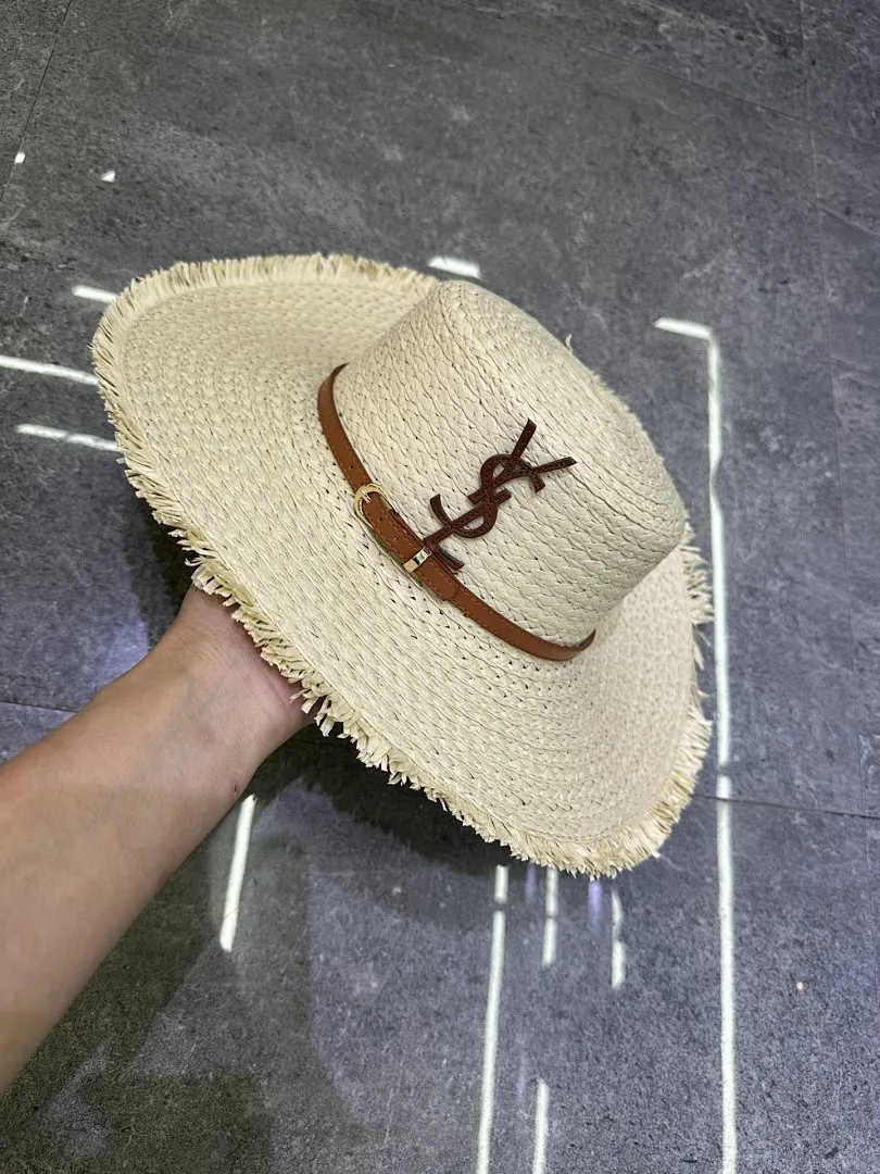 YsL 爆款手工编织平顶帽‼️‼️