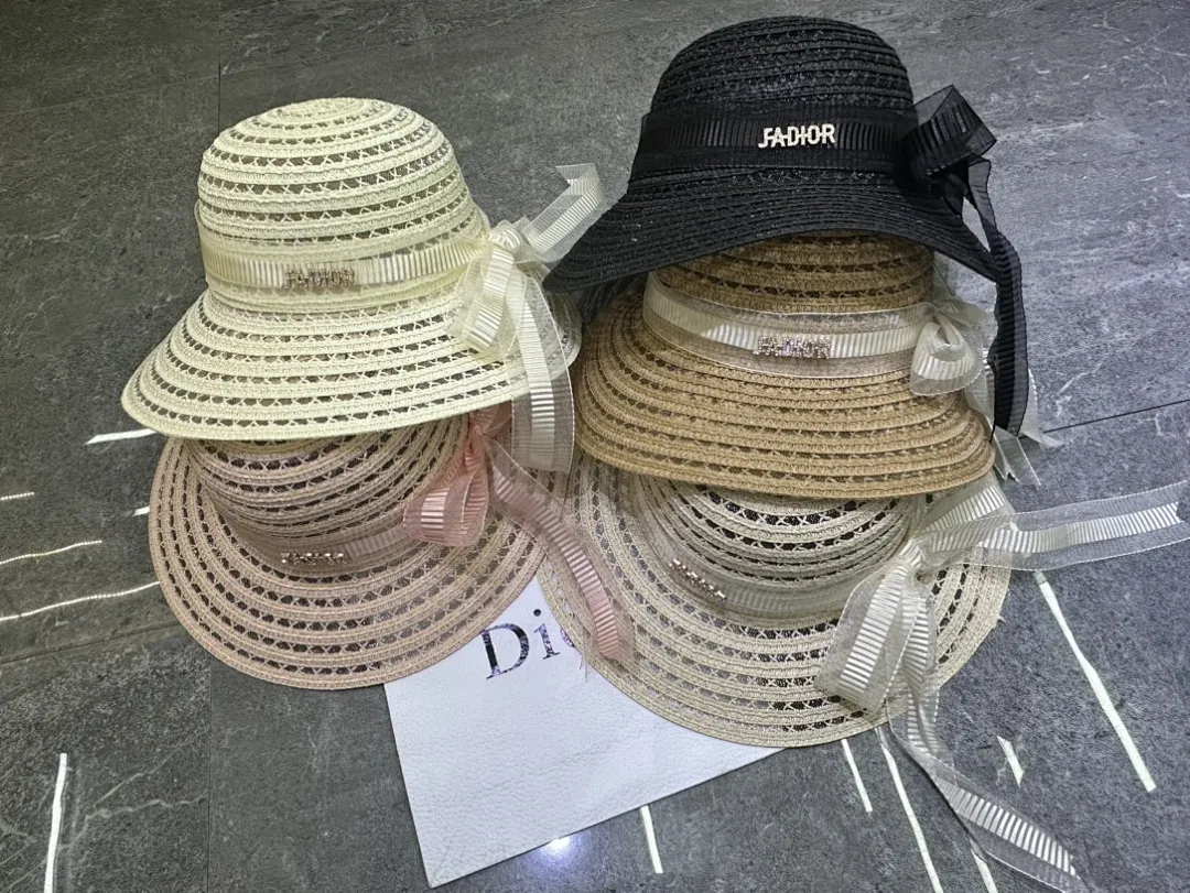 迪奥爆款蝴蝶结🎀爆款新品盆帽👒👒‼️‼️