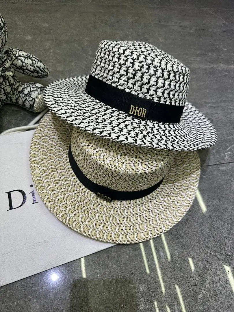 迪奥爆款新品平顶帽👒👒‼️‼️