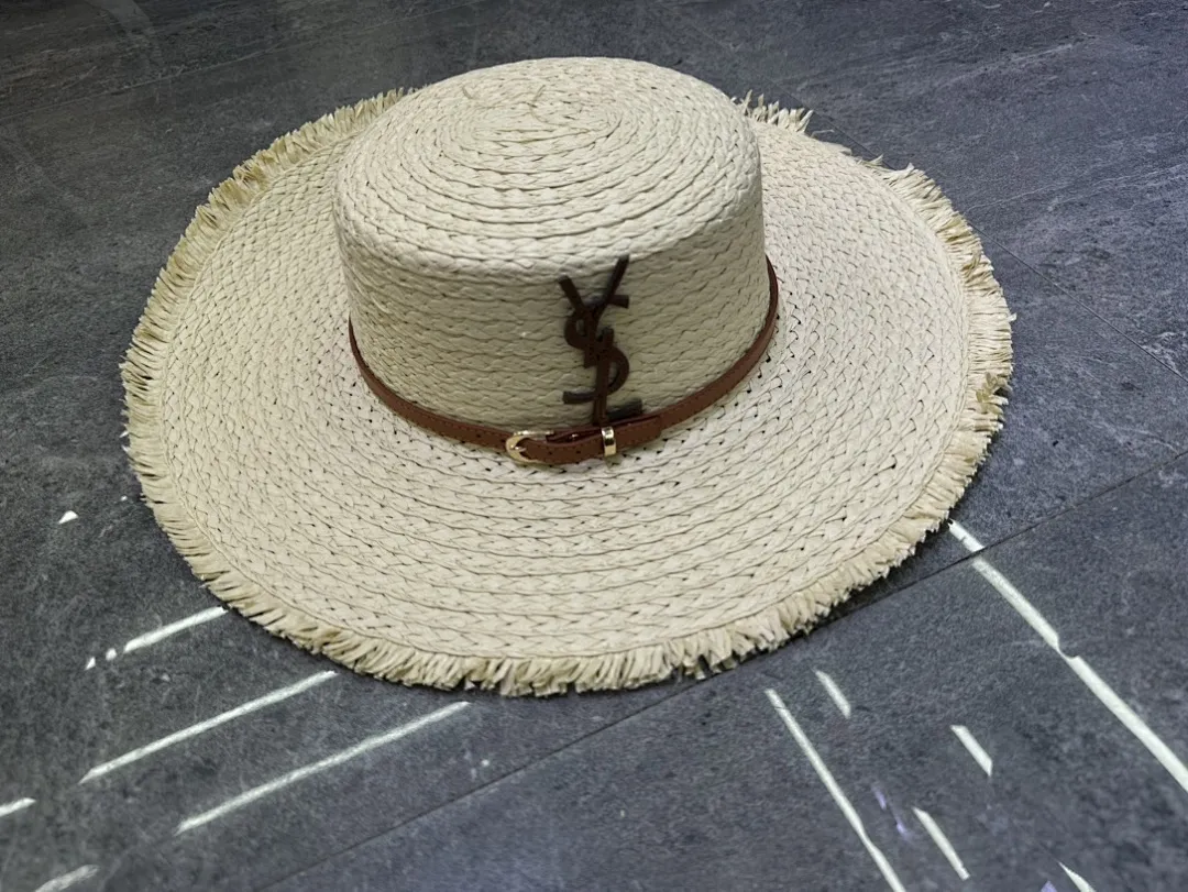 YsL 爆款手工编织平顶帽‼️‼️