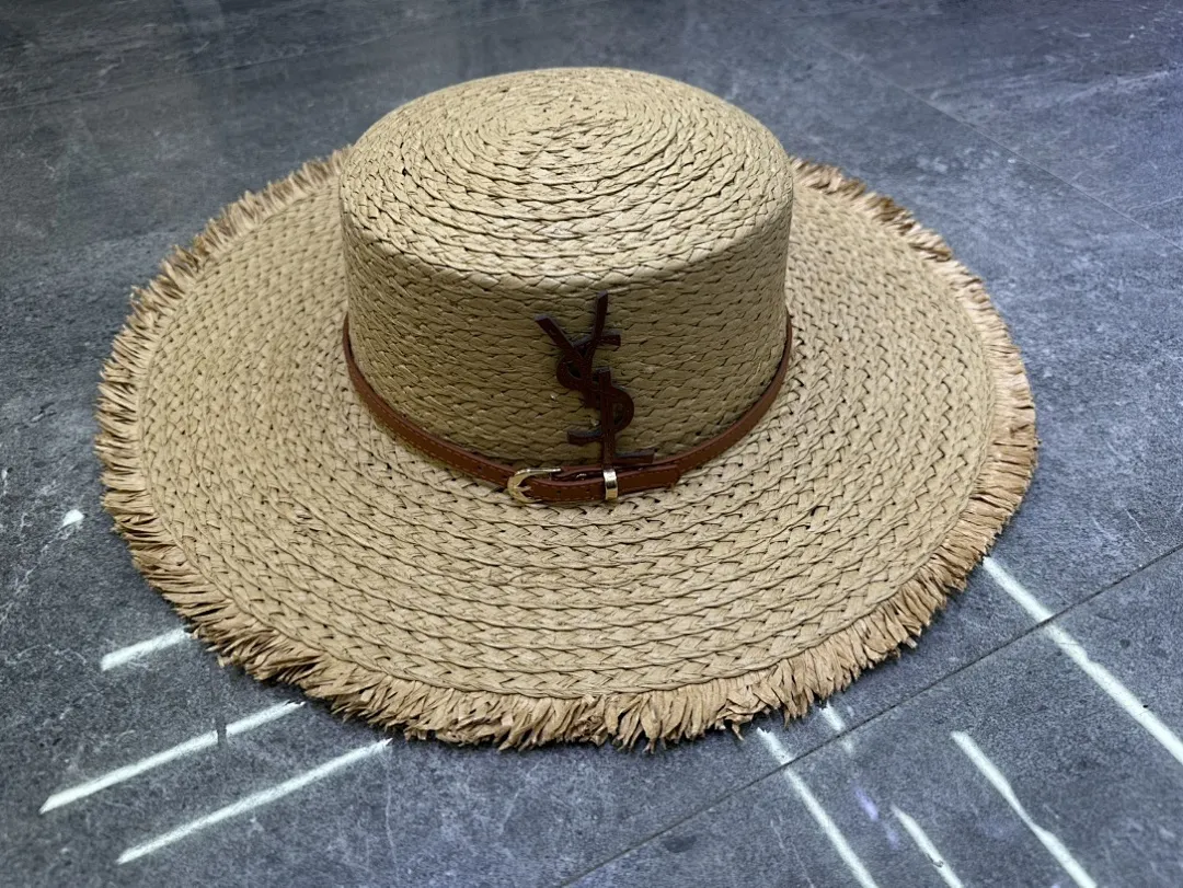 YsL 爆款手工编织平顶帽‼️‼️