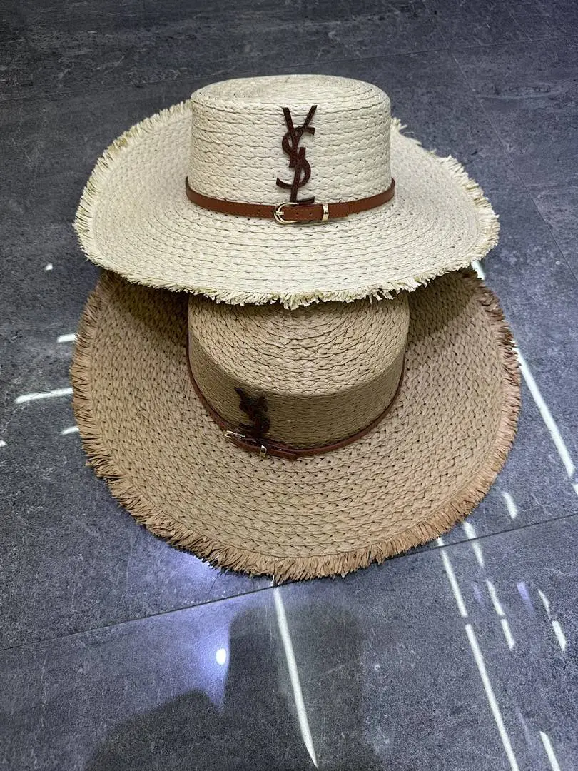 YsL 爆款手工编织平顶帽‼️‼️