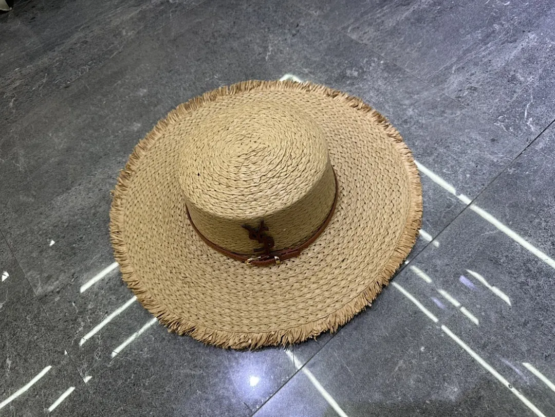 YsL 爆款手工编织平顶帽‼️‼️