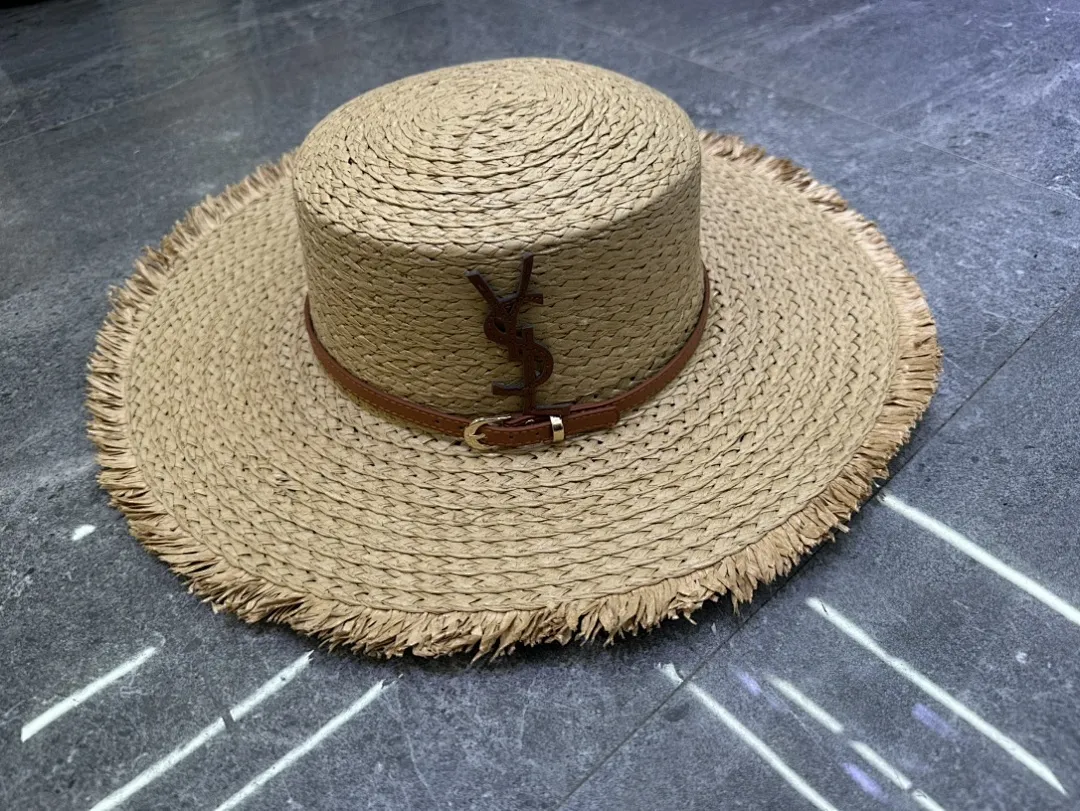 YsL 爆款手工编织平顶帽‼️‼️