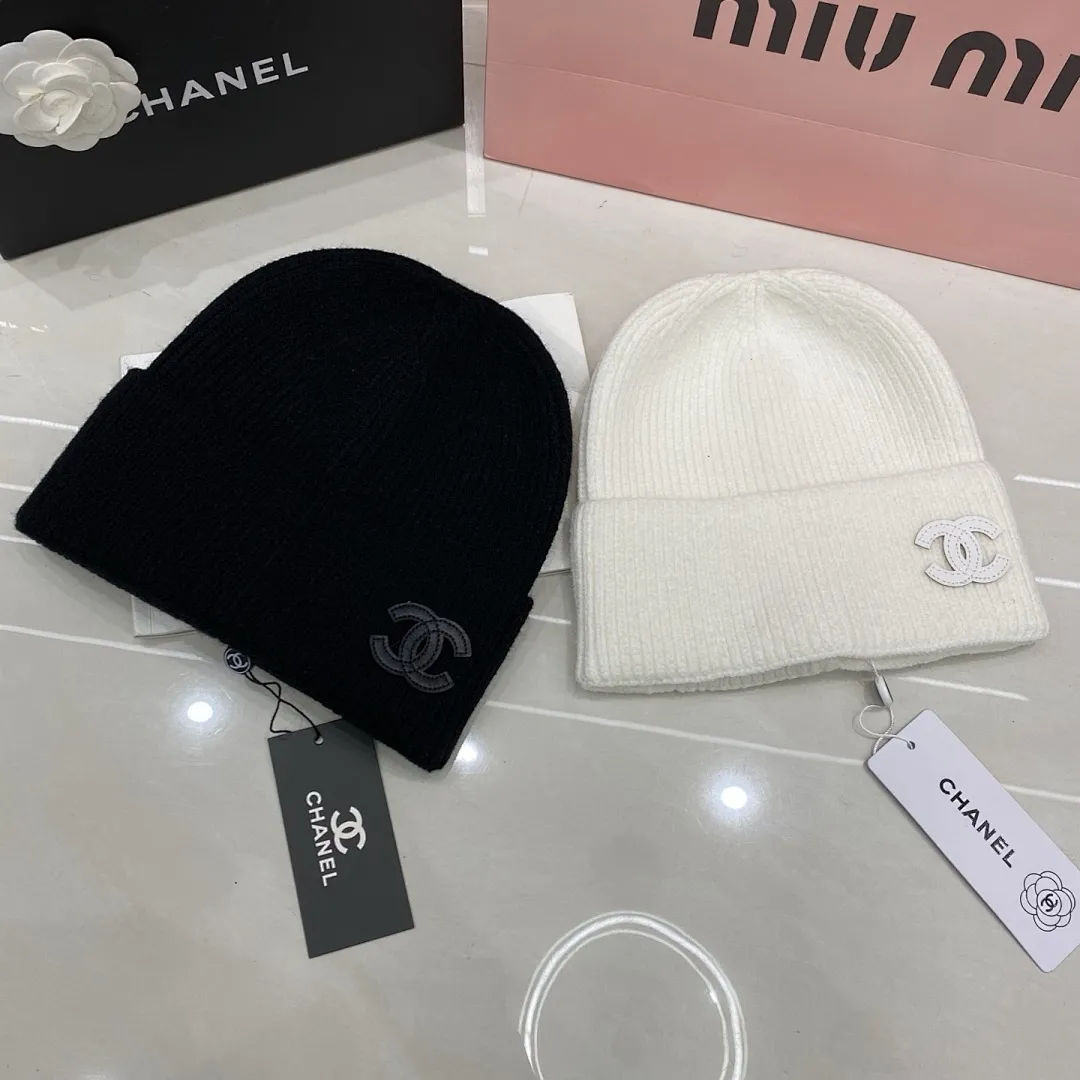 Chanel 羊绒针织帽