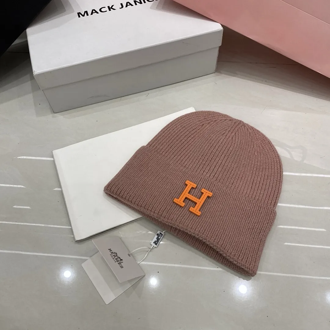 H爱马仕 羊绒针织帽