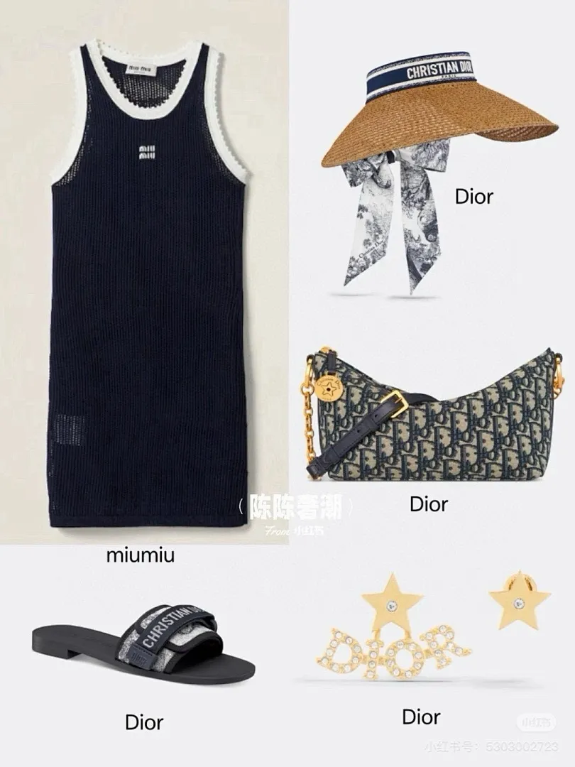 原单货，高颜值女孩必备DIOR夏日新款丝巾遮阳帽大帽檐 我顶着大太阳，只想为你撑伞 没人为你撑伞，那就来顶DIOR遮阳帽[耶]