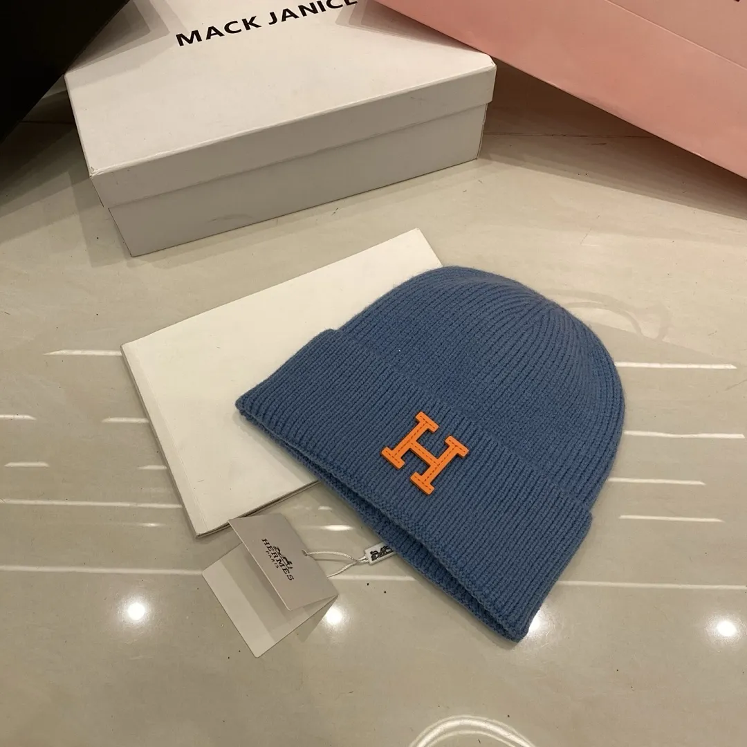 H爱马仕 羊绒针织帽