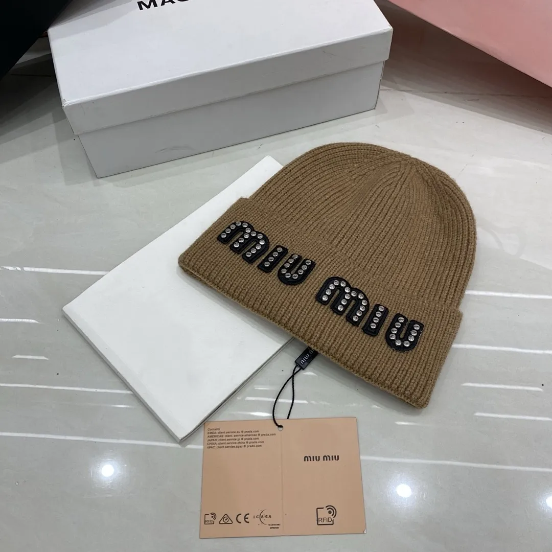 MiuMiu 羊绒针织帽