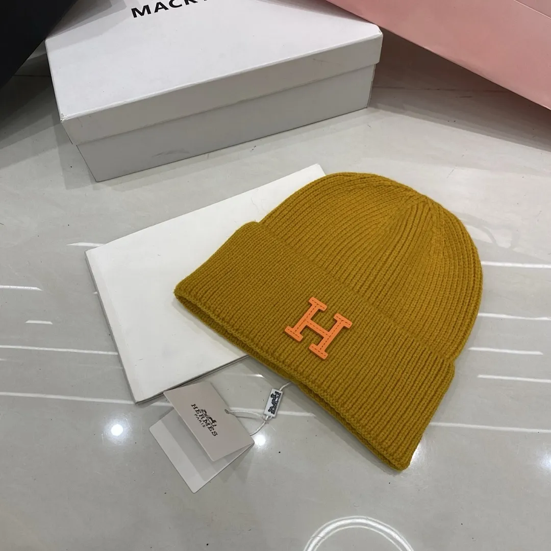 H爱马仕 羊绒针织帽