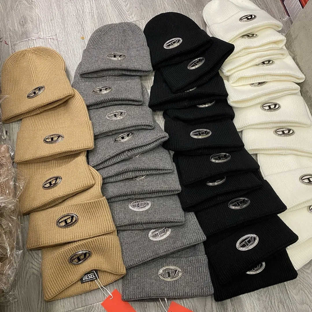 DIESEL 羊绒针织帽