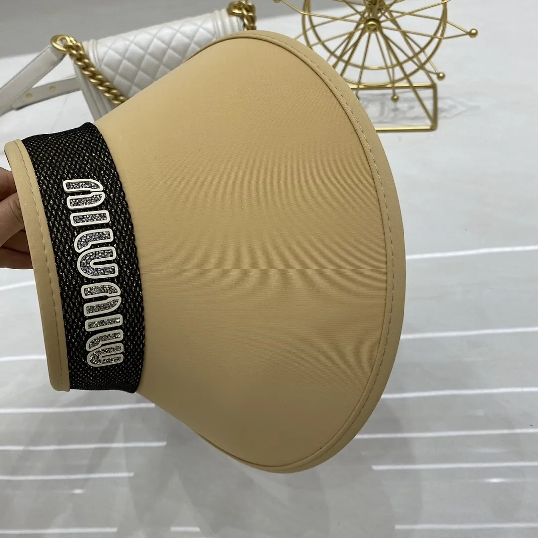 缪缪 冰丝空顶帽