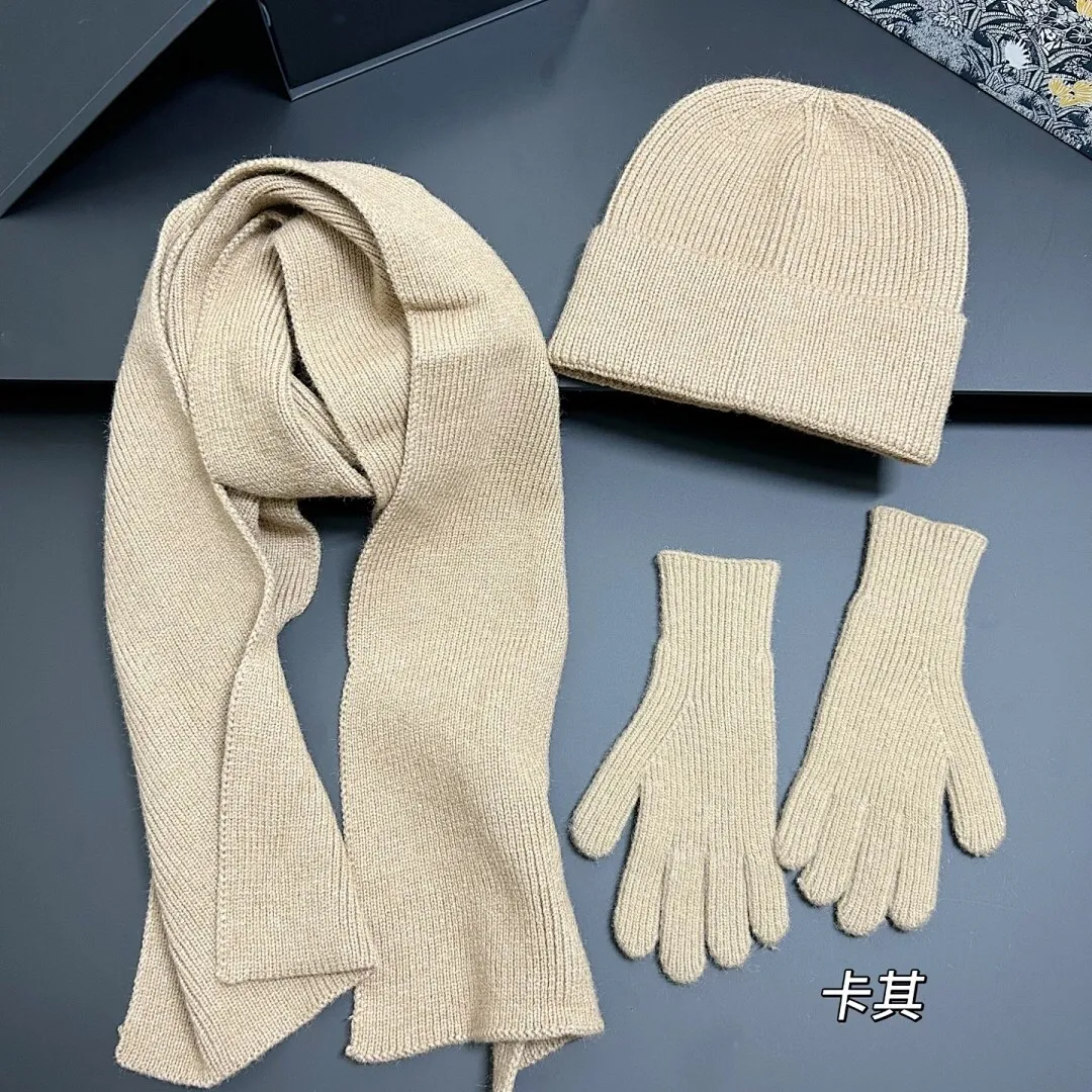 净版 毛线帽+围巾+手套 三件套❤️🆕