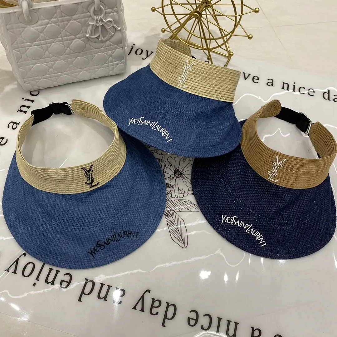 圣罗兰 牛仔空顶帽