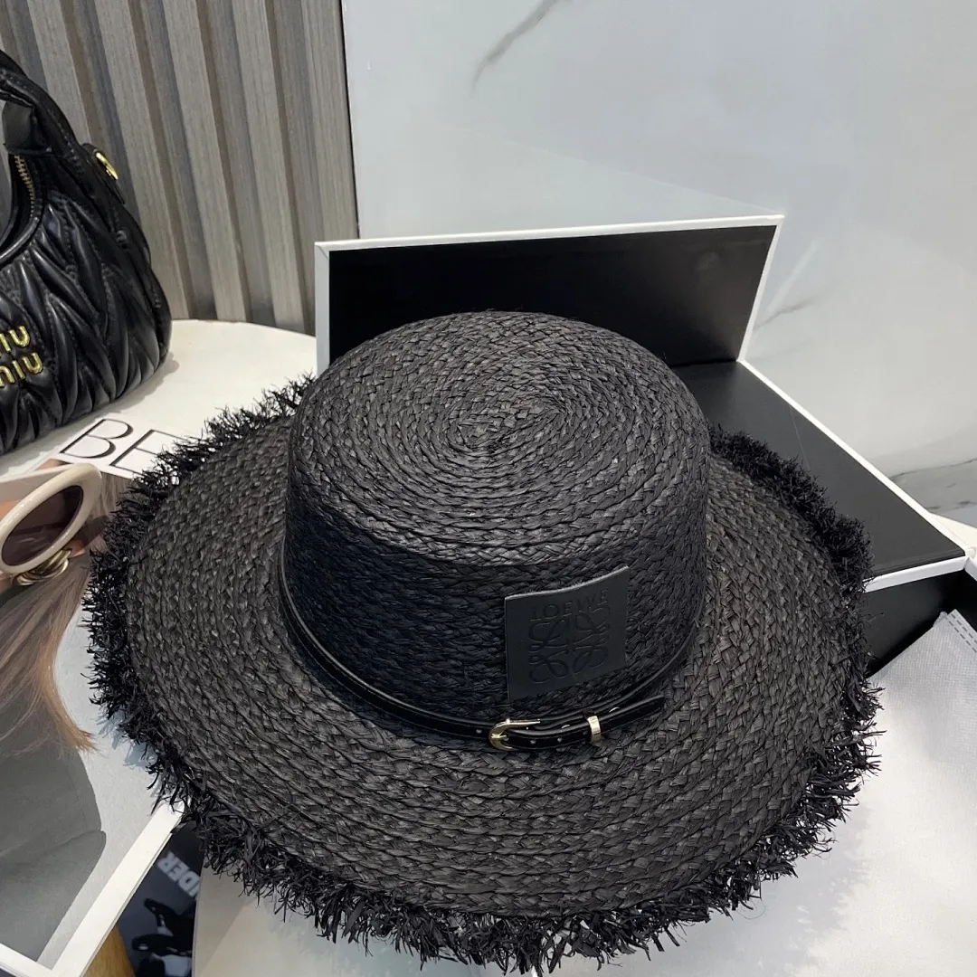 罗意威LOEWE上新品💗 这顶大帽檐的超级好看！！贼出片 罗意威拉菲草大帽檐草帽
