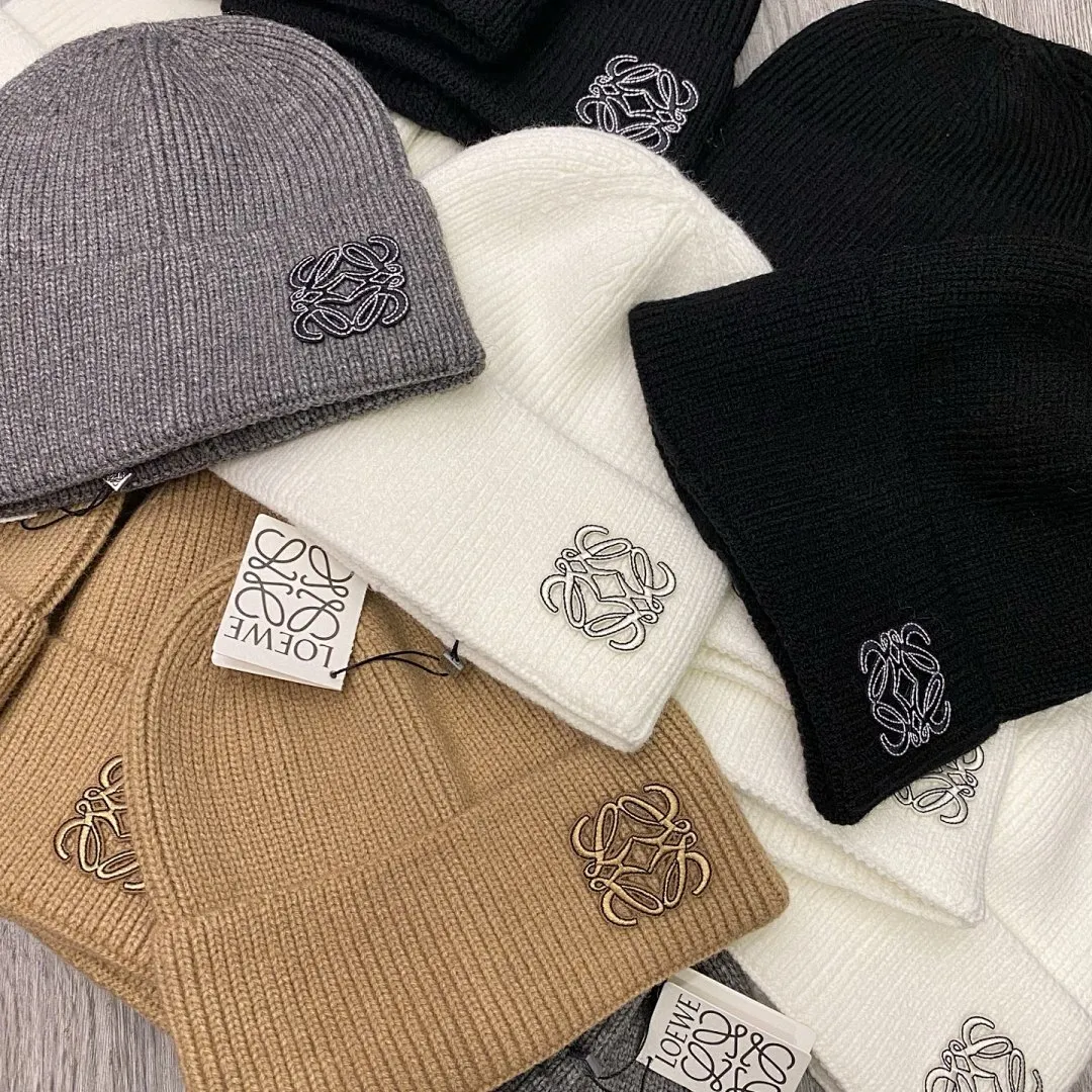 LOEWE 羊绒针织帽