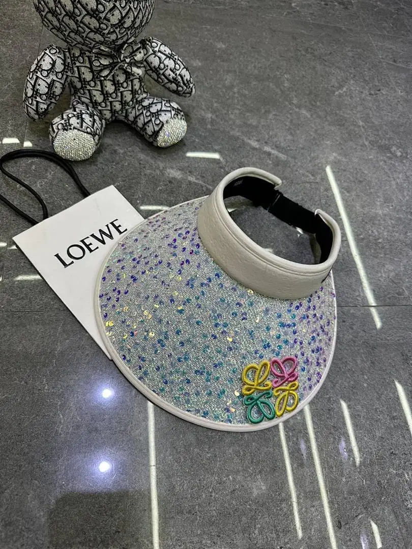 罗意威爆款亮片空顶帽