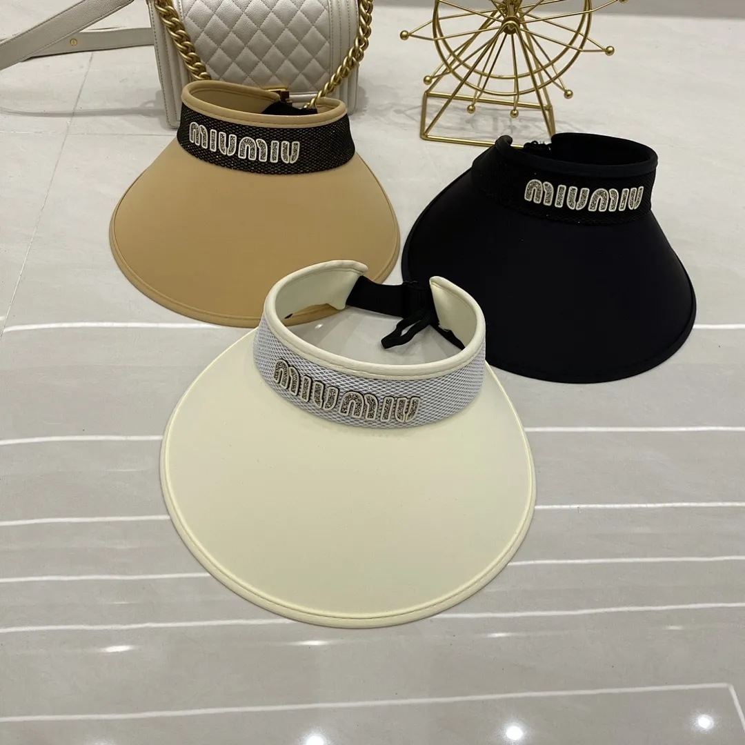 缪缪 冰丝空顶帽