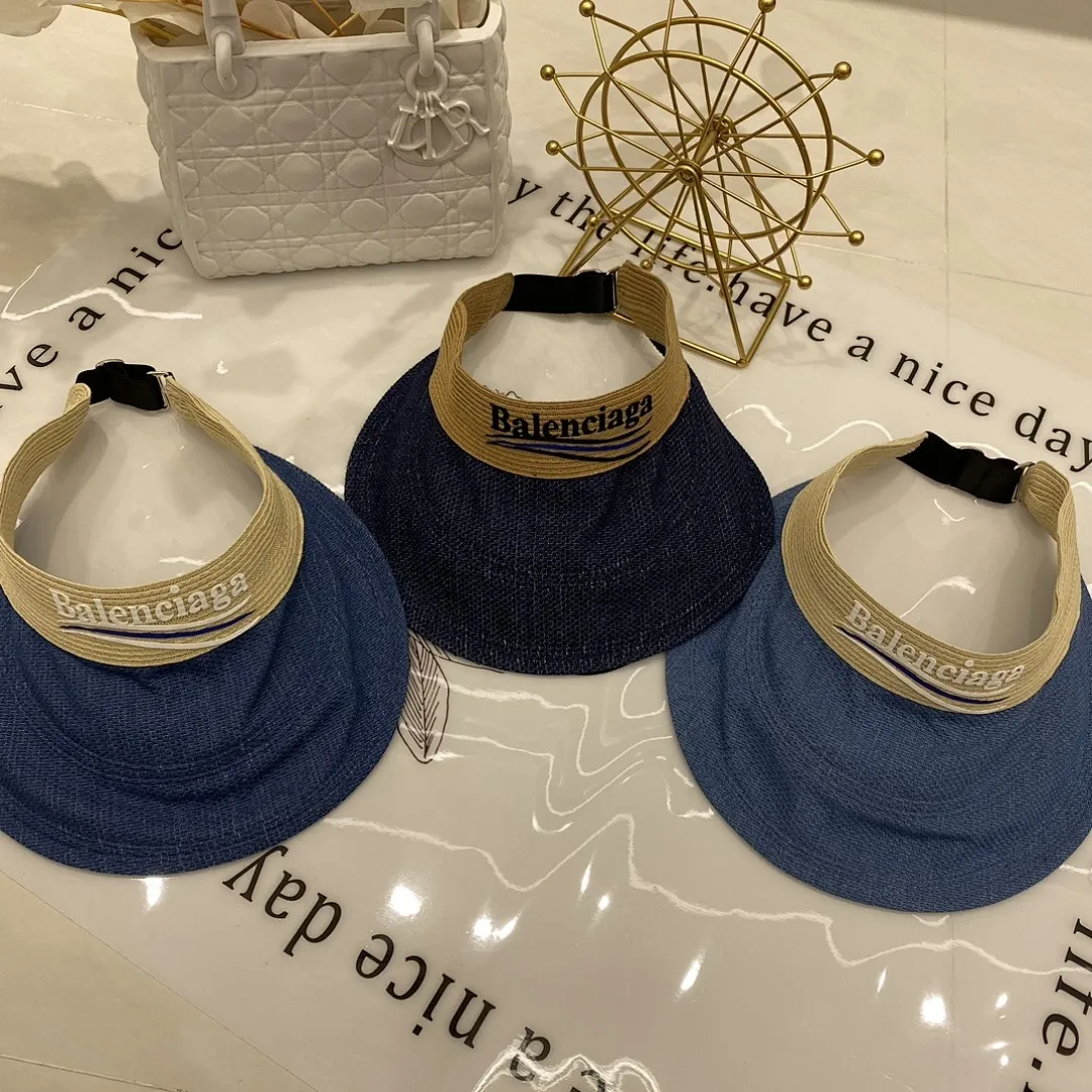 巴黎世家 牛仔空顶帽