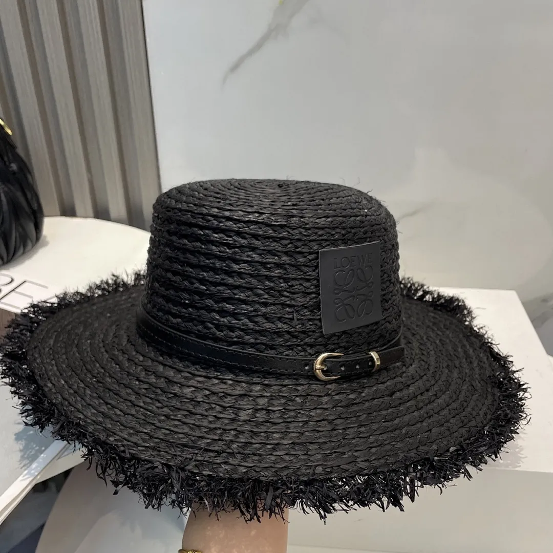 罗意威LOEWE上新品💗 这顶大帽檐的超级好看!!贼出片 罗意威拉菲草大帽檐草帽