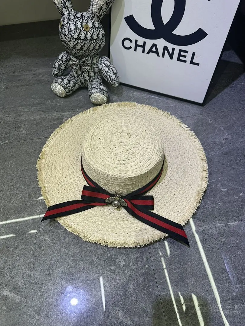 Gucci 爆款蜜蜂🐝蝴蝶结平顶帽