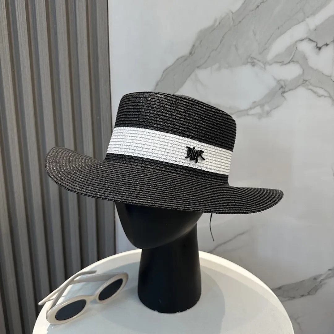 迪奥 Dior2025新款草帽,高级定制,名媛风,细节待上,夏季防晒防紫外线,出行必备,百搭好看