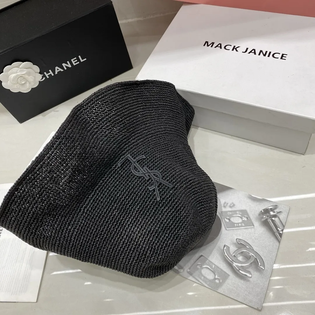 YSL 钩针渔夫帽