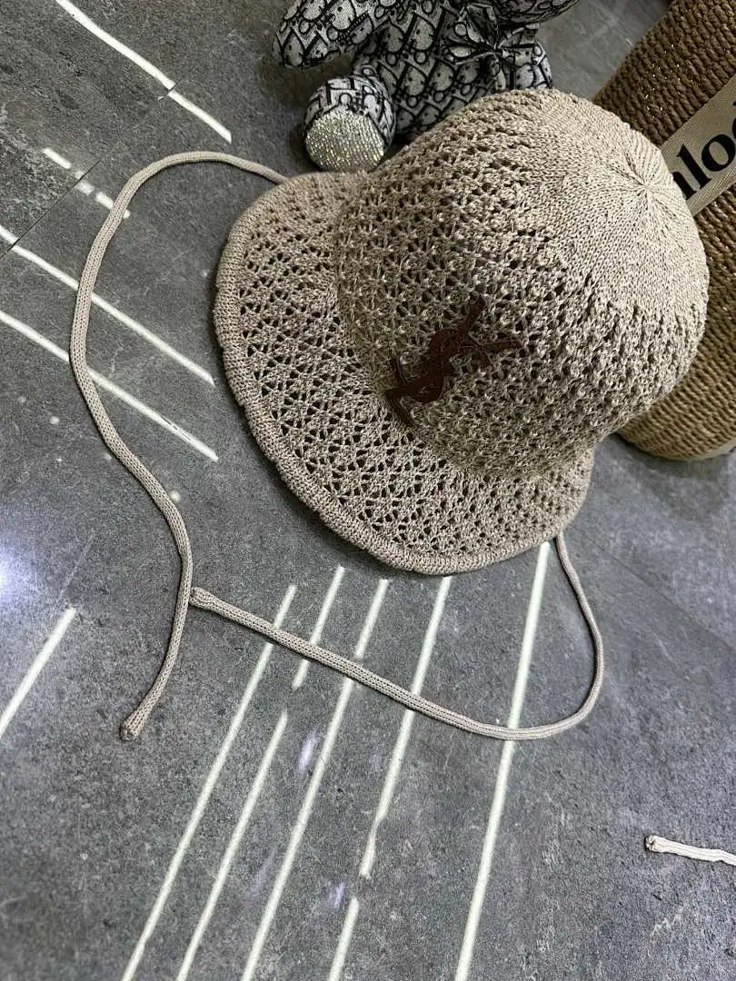 YsL 爆款手工钩针渔夫帽