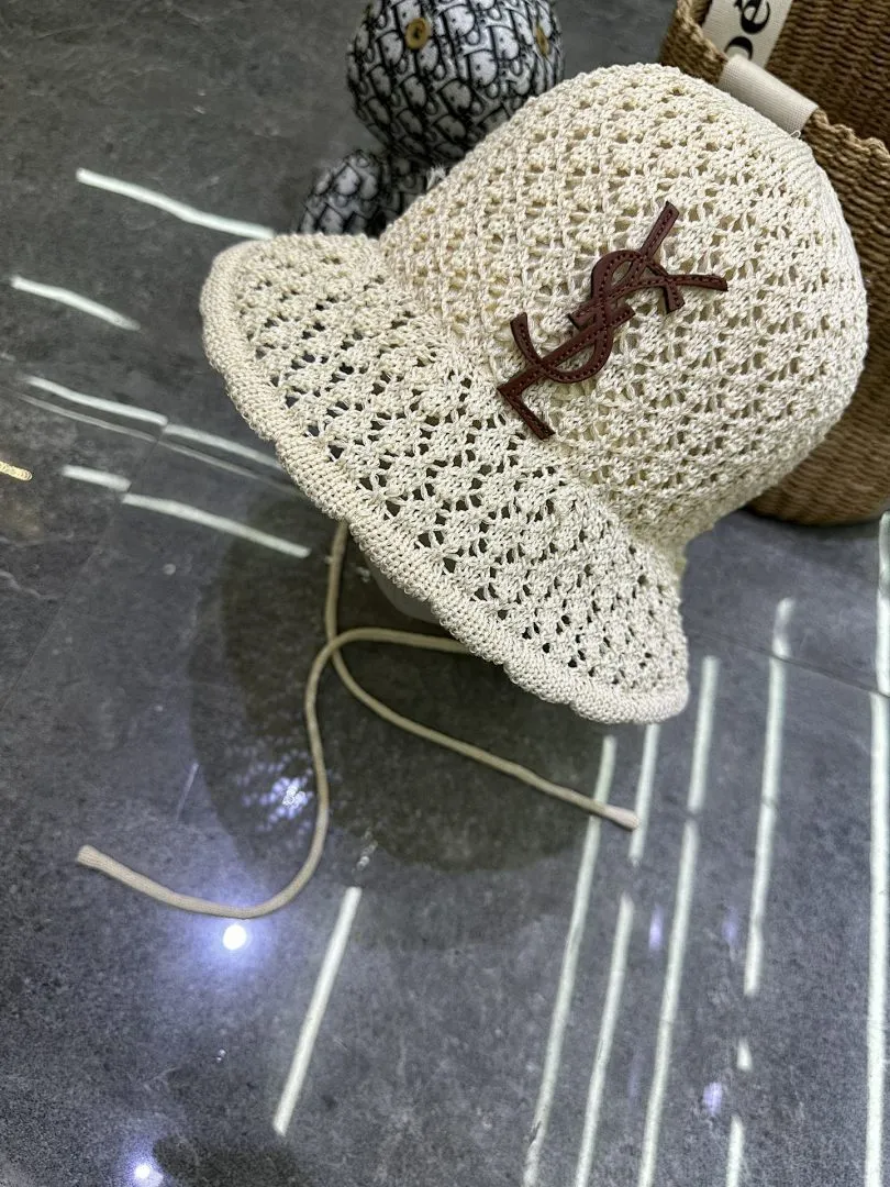 YsL 爆款手工钩针渔夫帽