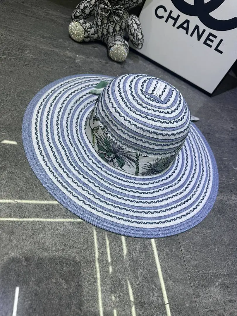 迪奥丝巾爆款大檐帽夏季必备神器单品