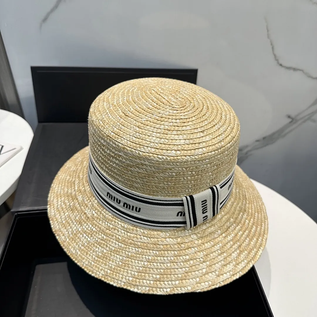 miumiu缪缪 新款草帽,高级定制,名媛风,细节待上,夏季防晒防紫外线,出行必备,百搭好看