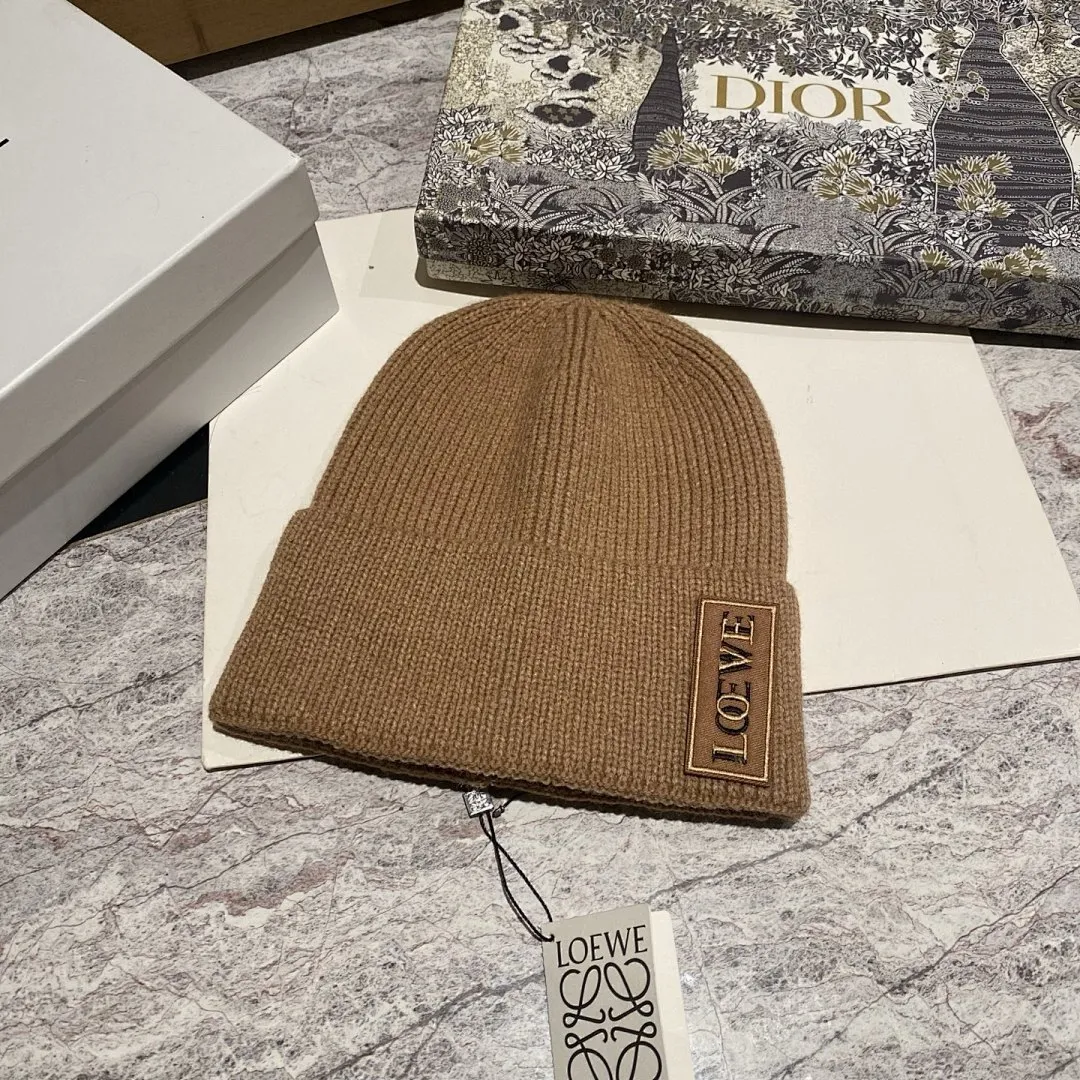 LOEWE 羊绒针织帽