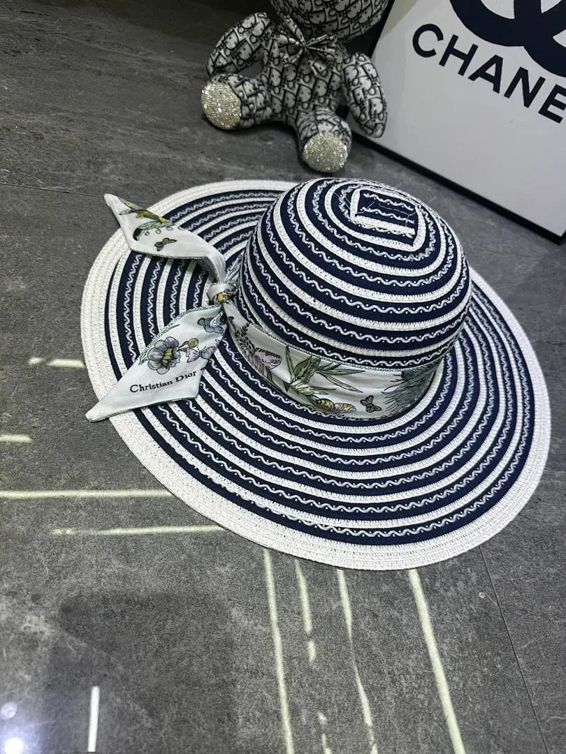 迪奥丝巾爆款大檐帽夏季必备神器单品