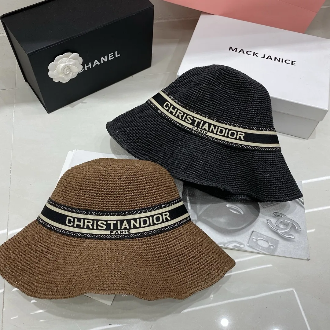 Dior 钩针渔夫帽