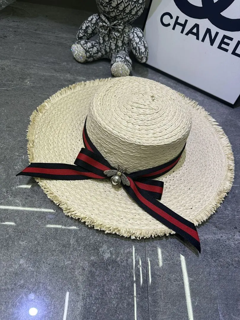 Gucci 爆款蜜蜂🐝蝴蝶结平顶帽