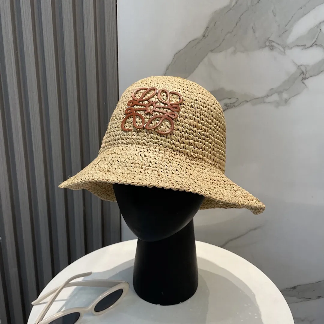 💛罗意威 LOEWE 新款拉菲草密织草帽 夏天海边首选~ 明星同款~大牌简约