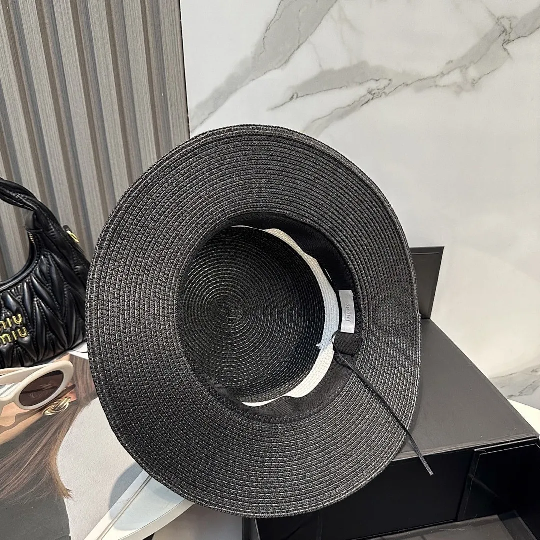 迪奥 Dior2025新款草帽，高级定制，名媛风，细节待上，夏季防晒防紫外线，出行必备，百搭好看