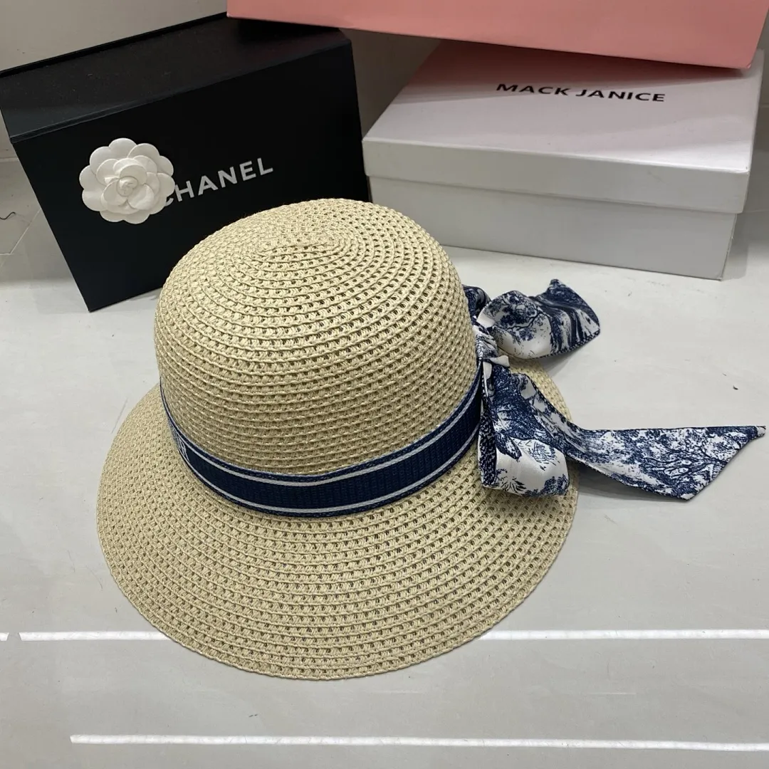 Dior迪奥 丝巾款盆帽