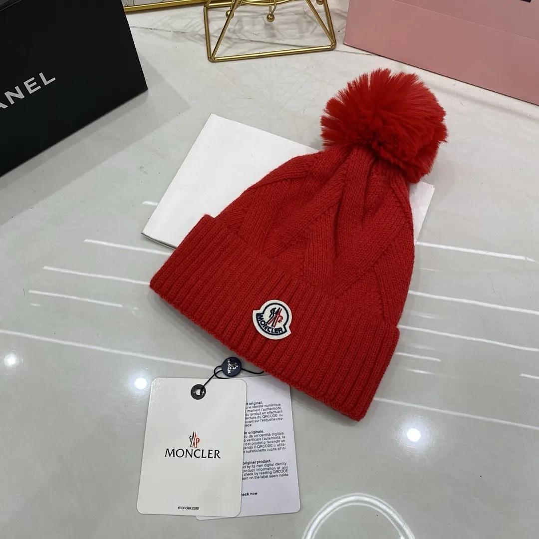 Moncler 带球针织帽 跑量款