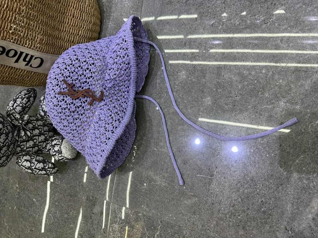 YsL 爆款手工钩针渔夫帽