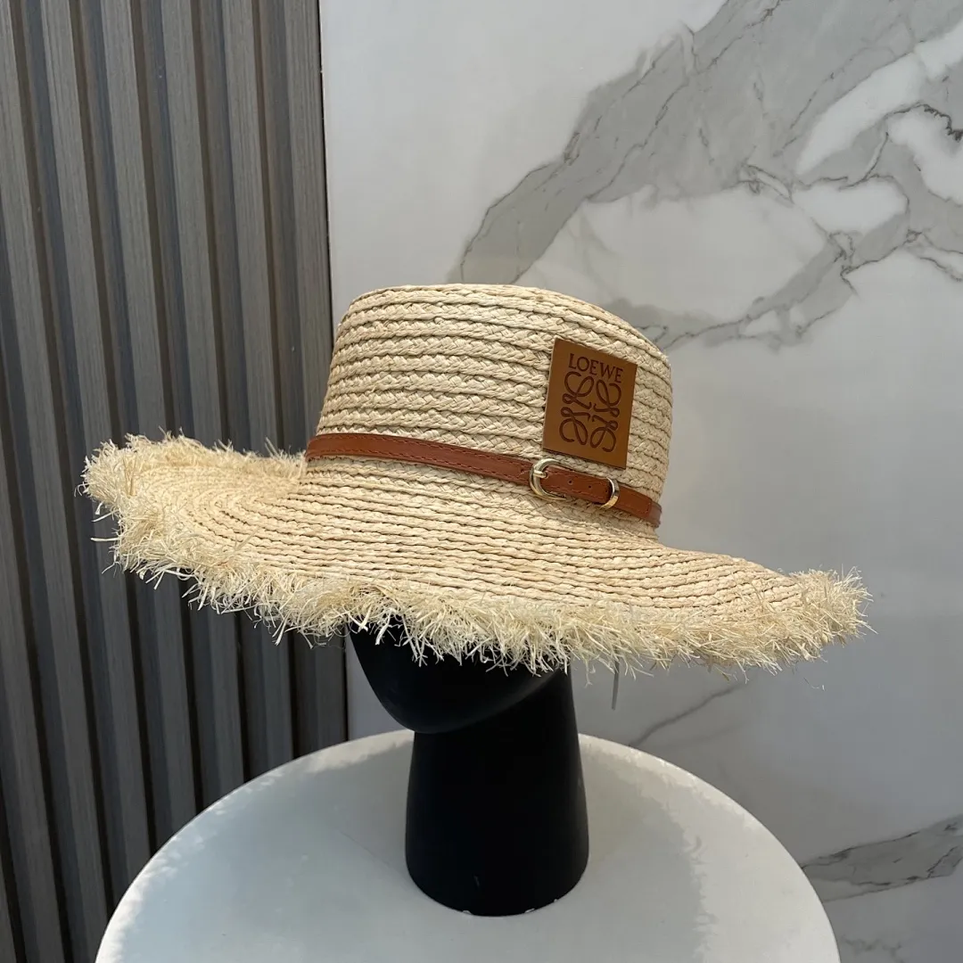 罗意威LOEWE上新品💗 这顶大帽檐的超级好看!!贼出片 罗意威拉菲草大帽檐草帽