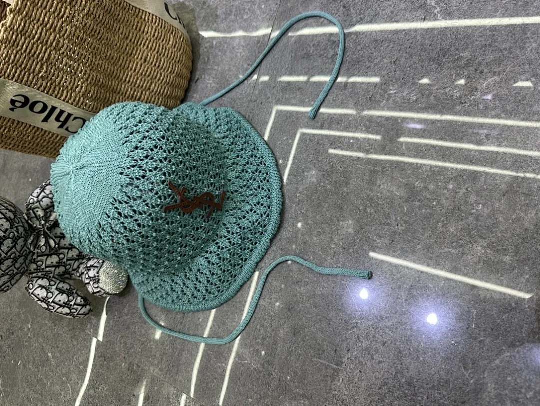 YsL 爆款手工钩针渔夫帽